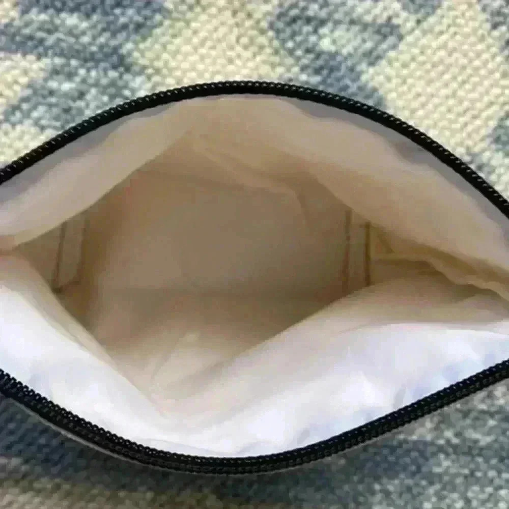 Bridal Canvas Cosmetic Pouch “I Do” - Picture 2 of 2
